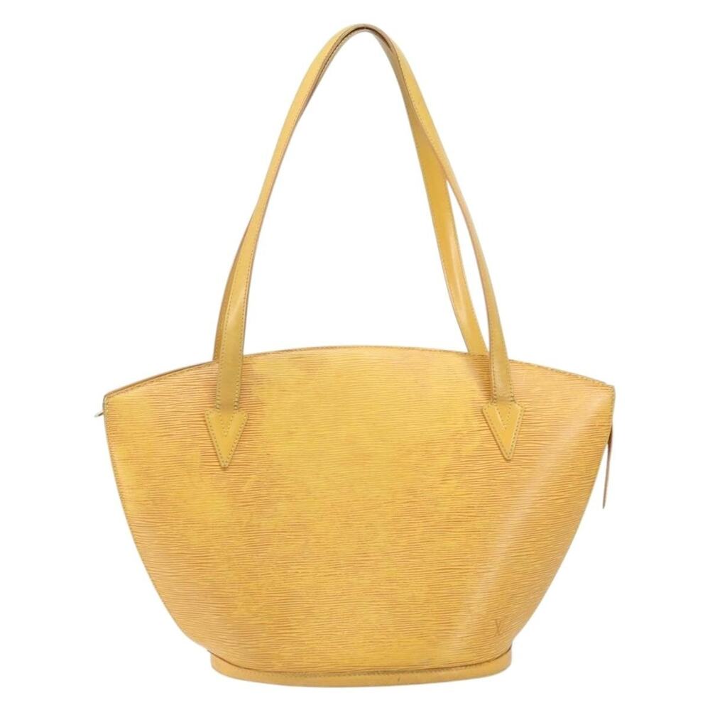 Louis Vuitton Epi Saint Jacques Shopping Shoulder Bag Yellow